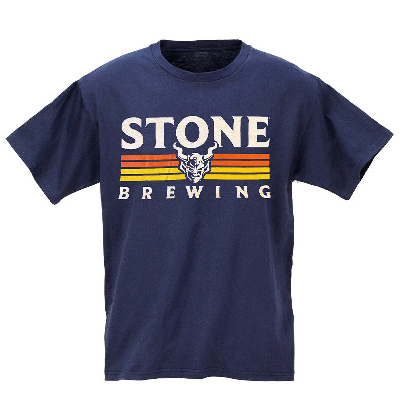 Camiseta Stone Brewing azul