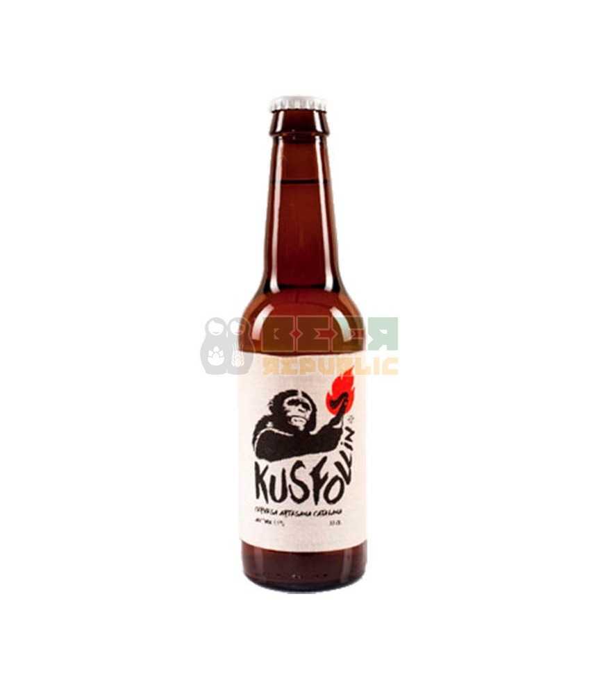 Kusfollin APA de 33cl, de estilo West Coast Pale Ale con un 5,5% de alcohol.