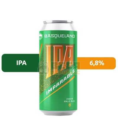 Basqueland Imparable IPA Lata 44cl, con un 6.8% de alcohol