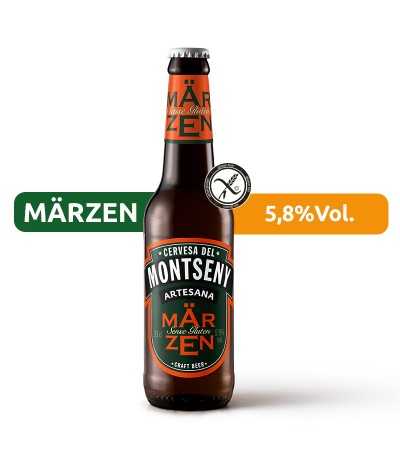 Montseny Märzen de Marzen con un 5,8% de alcohol.