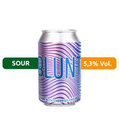 La Calavera Blunt es una cerveza tipo Sour, con un 5,3% de alcohol.