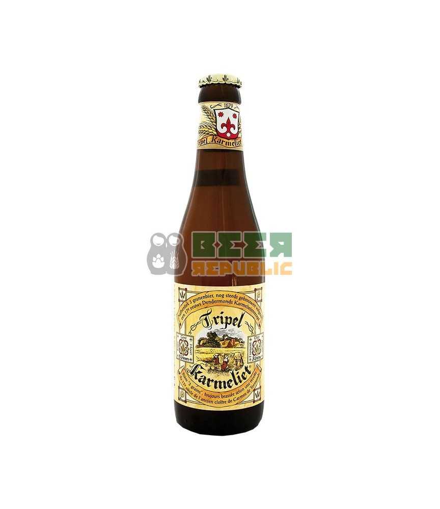 Tripel Karmeliet de estilo Tripel con un 8,4% de alcohol.