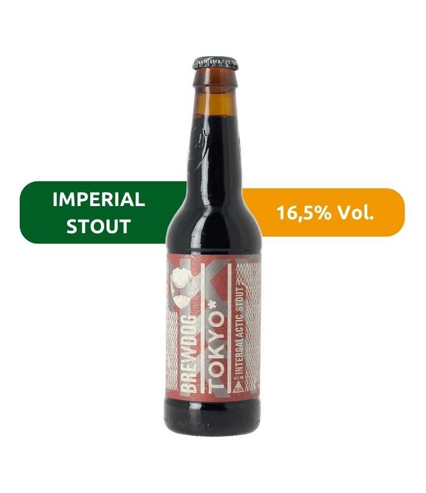 Cerveza estilo Imperial Stout, de la marca escocesa BrewDog, y con un 16,5% de Vol.