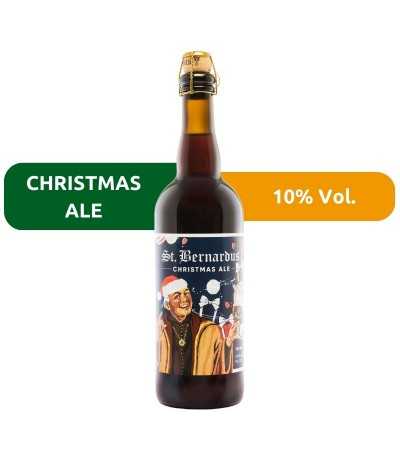 Cerveza St. Bernardus Christmas Ale, de estilo Christmas y con un 10% de alcohol.