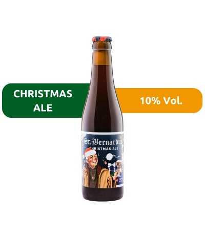 Cerveza St. Bernardus Christmas Ale, de estilo Christmas de 10% Vol.