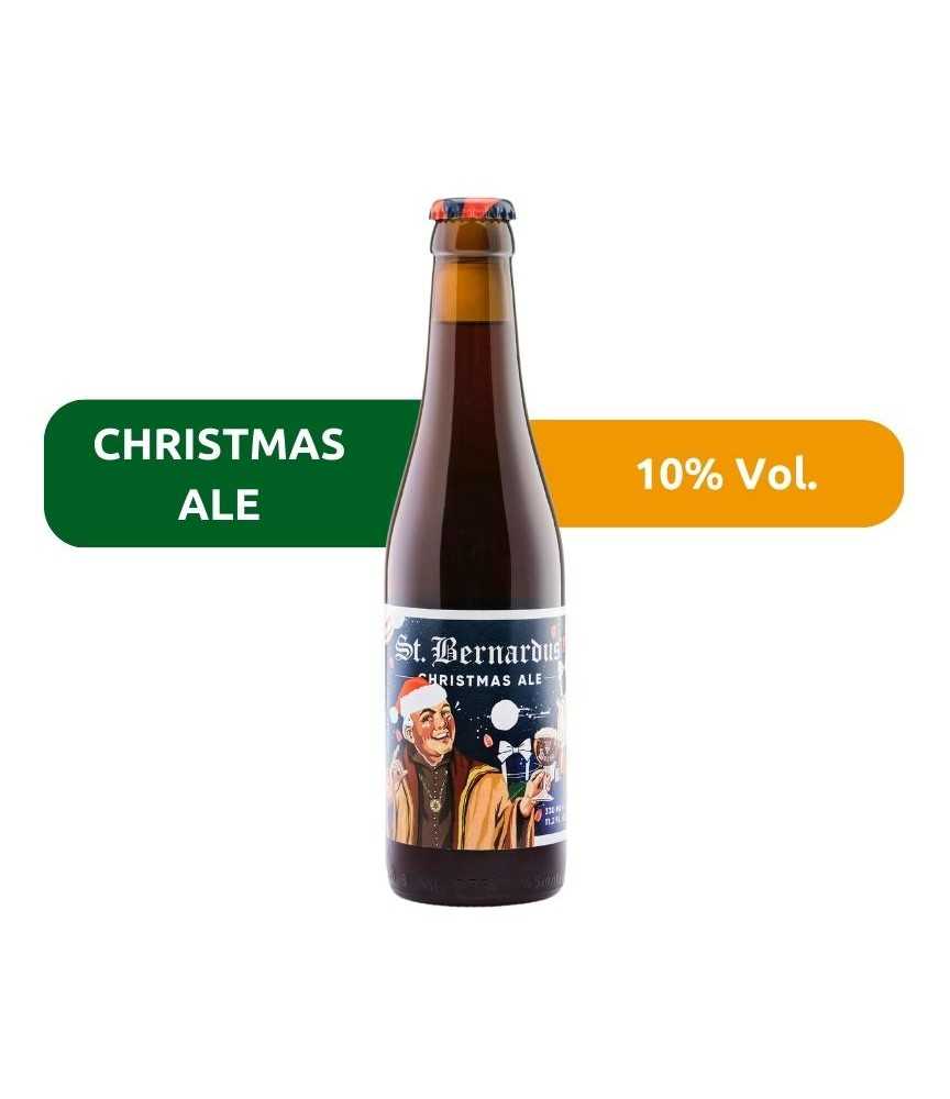 Cerveza St. Bernardus Christmas Ale, de estilo Christmas de 10% Vol.