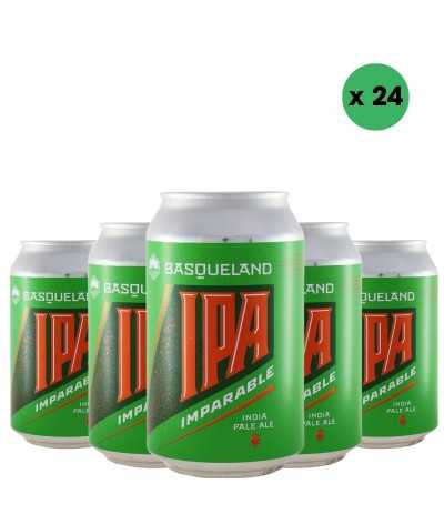 Basqueland Imparable Caja de 24x33cl en Lata, con un 6.8% de alcohol.