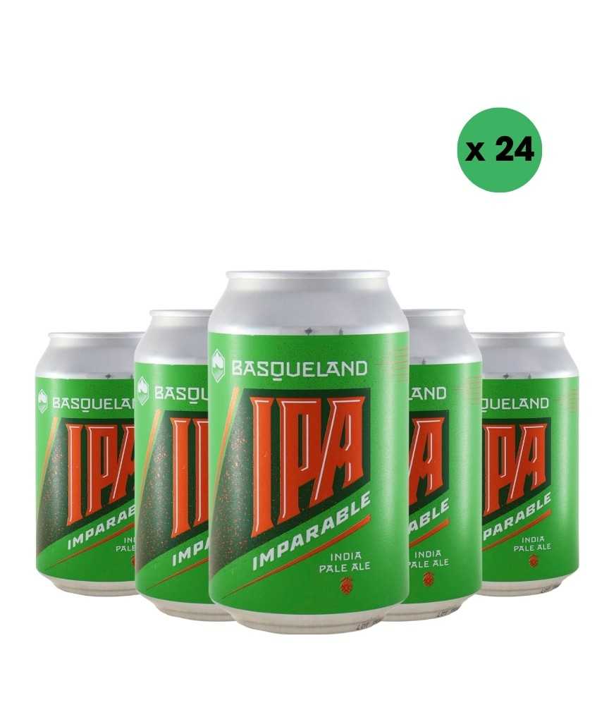 Basqueland Imparable Caja de 24x33cl en Lata, con un 6.8% de alcohol.