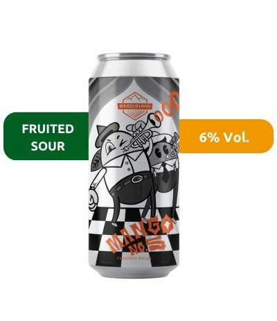 Mango nº 5 de Basqueland de estilo Fruit Sour con un 6% de alcohol.