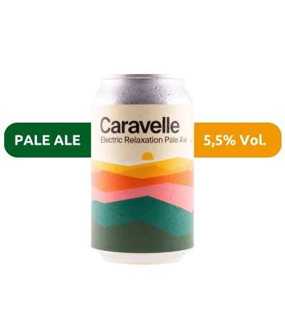 Cerveza Electric Relaxation de Caravelle, de estilo Pale Ale y con un 5,5% de alcohol.