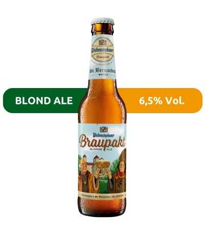 cerveza Weihenstephan Braupakt 2024 de Weihenstephan, de estilo Blond Ale y con 6,5% de alcohol.