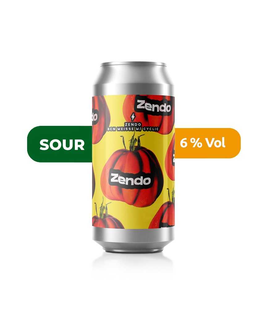 Cerveza Zendo de Garage, de estilo Sour, con un 6% de alcohol.