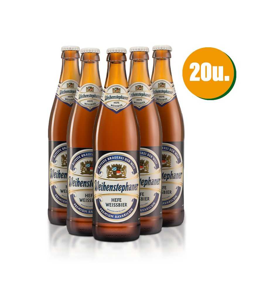 Cerveza Weihenstephan Hefeweissbier Caja 20x50cl