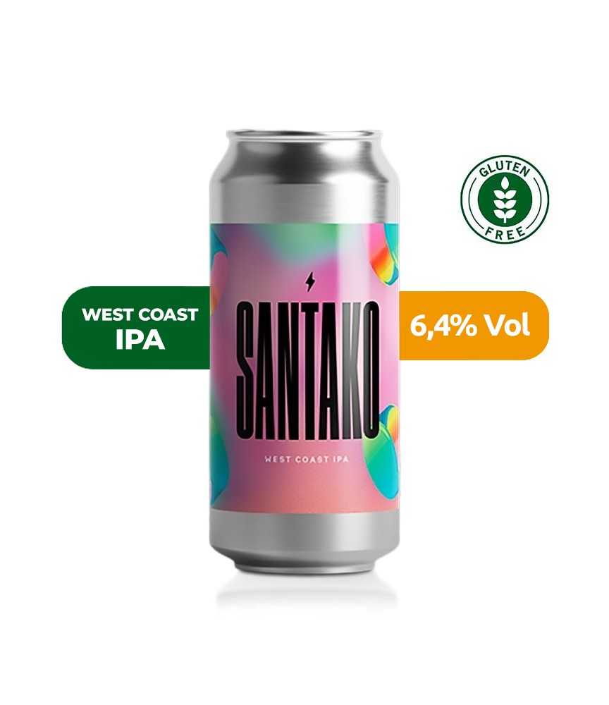 Cerveza Santako de Garage, estilo West Coast IPA con 6,4 % de alcohol