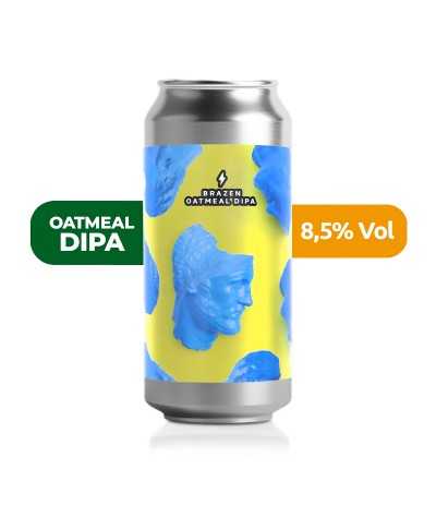 Cerveza Brazen de Garage, estilo Outmeal DIPA con 8,5 % de alcohol