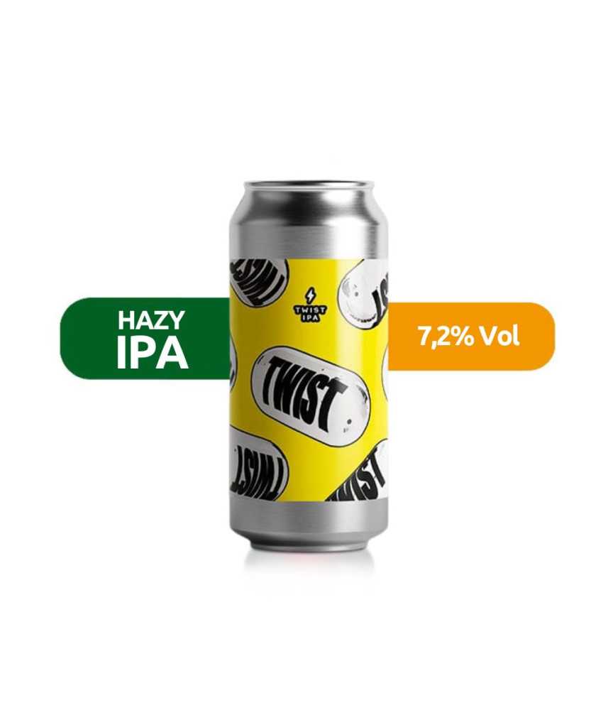 Twist de Garage de estilo Hazy IPA con un 7,2% de alcohol.