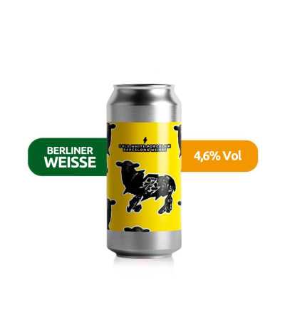 Coco White Porcelain de Garage de estilo Berliner Weisse con un 4,6% de alcohol.