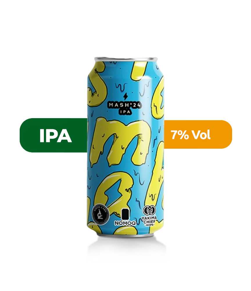 MASH '24 de Garage de estilo IPA con un 7% de alcohol.