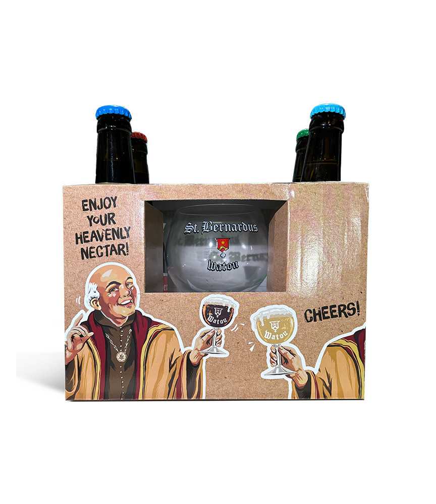 Pack St. Bernardus: 4 botellas + Copa