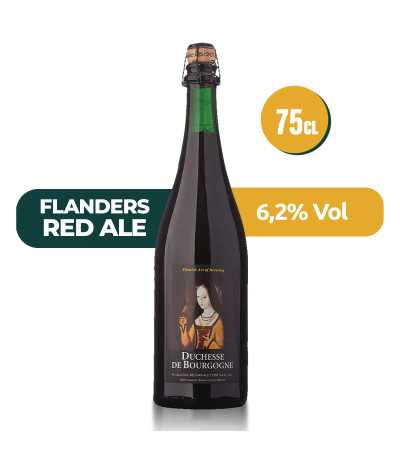 Duchesse De Bourgogne 75cl de estilo Red Ale con un 6,2% de alcohol.