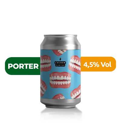 Locker de Garage de estilo Porter con un 4,5% de alcohol.