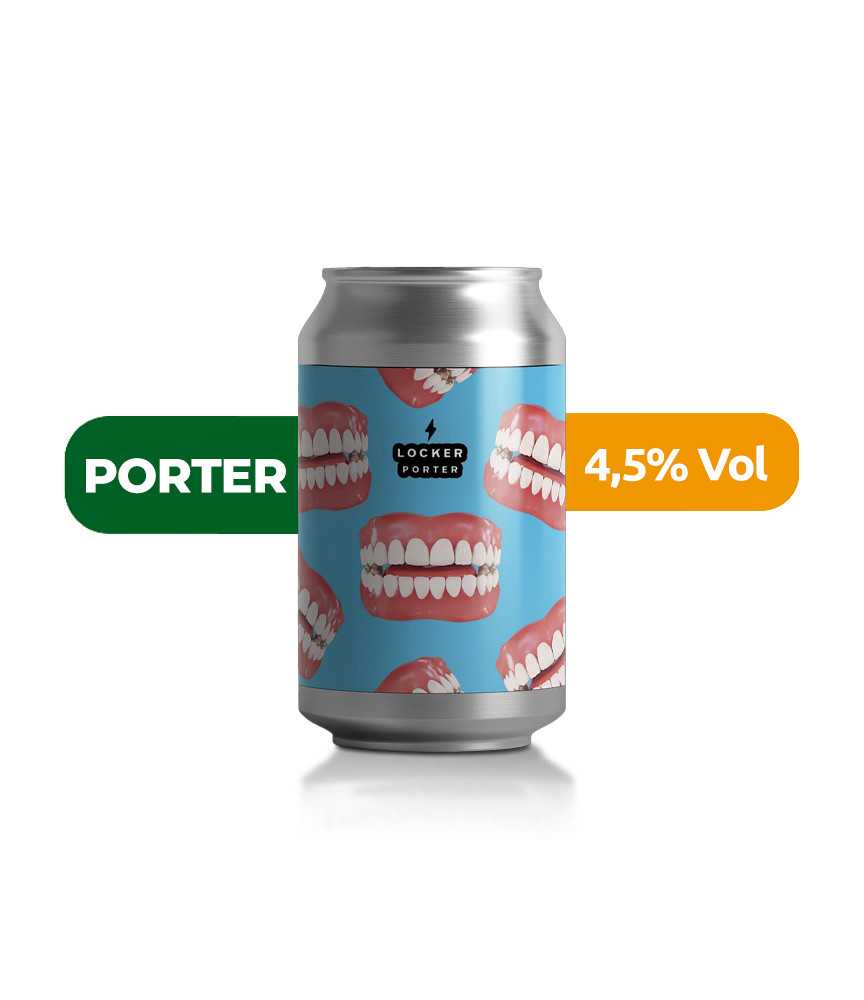 Locker de Garage de estilo Porter con un 4,5% de alcohol.