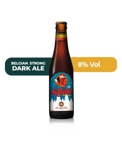 Satan Pere Noel 33cl de estilo Belgian Strong Ale con un 7% de alcohol.