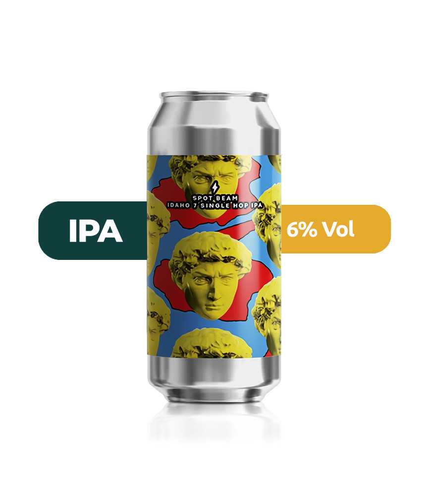 Cerveza Spot Beam de Garage, de estilo IPA y con un 6 % de alcohol.