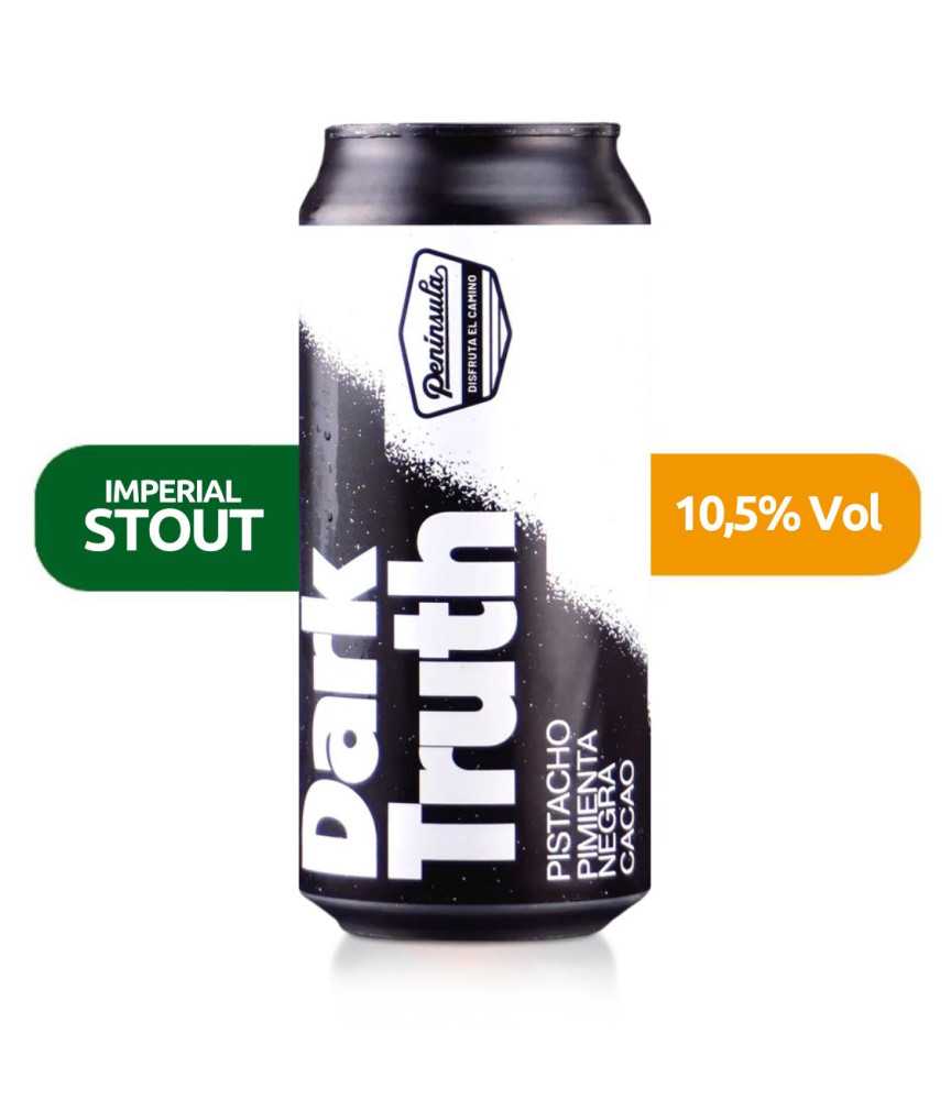 Drak Thruth de Península de estilo Imperial Stout con un 10,5% de alcohol.