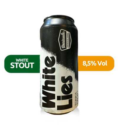 White Lies de Península de estilo White Stout con un 8,5% de alcohol.