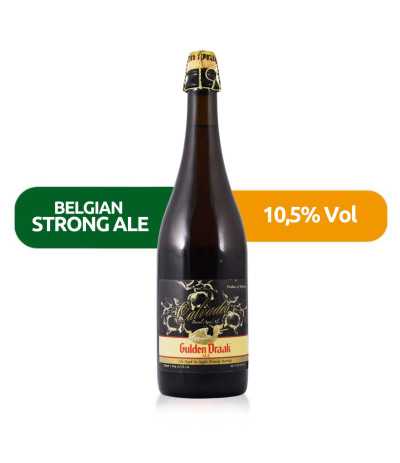 Gulden Draak Brew Master Calvados de 75cl de estilo Belgian Strong Ale con un 10,5% de alcohol.