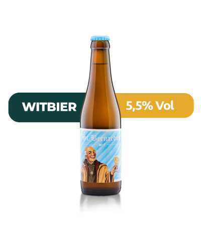 St. Bernardus Witbier 33cl de estilo Witbier con un 5,5% de alcohol.