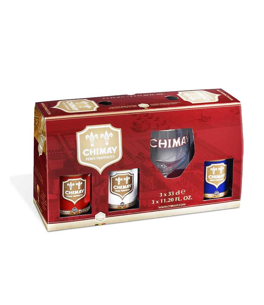 Pack de cervezas Chimay Trilogie de 33cl