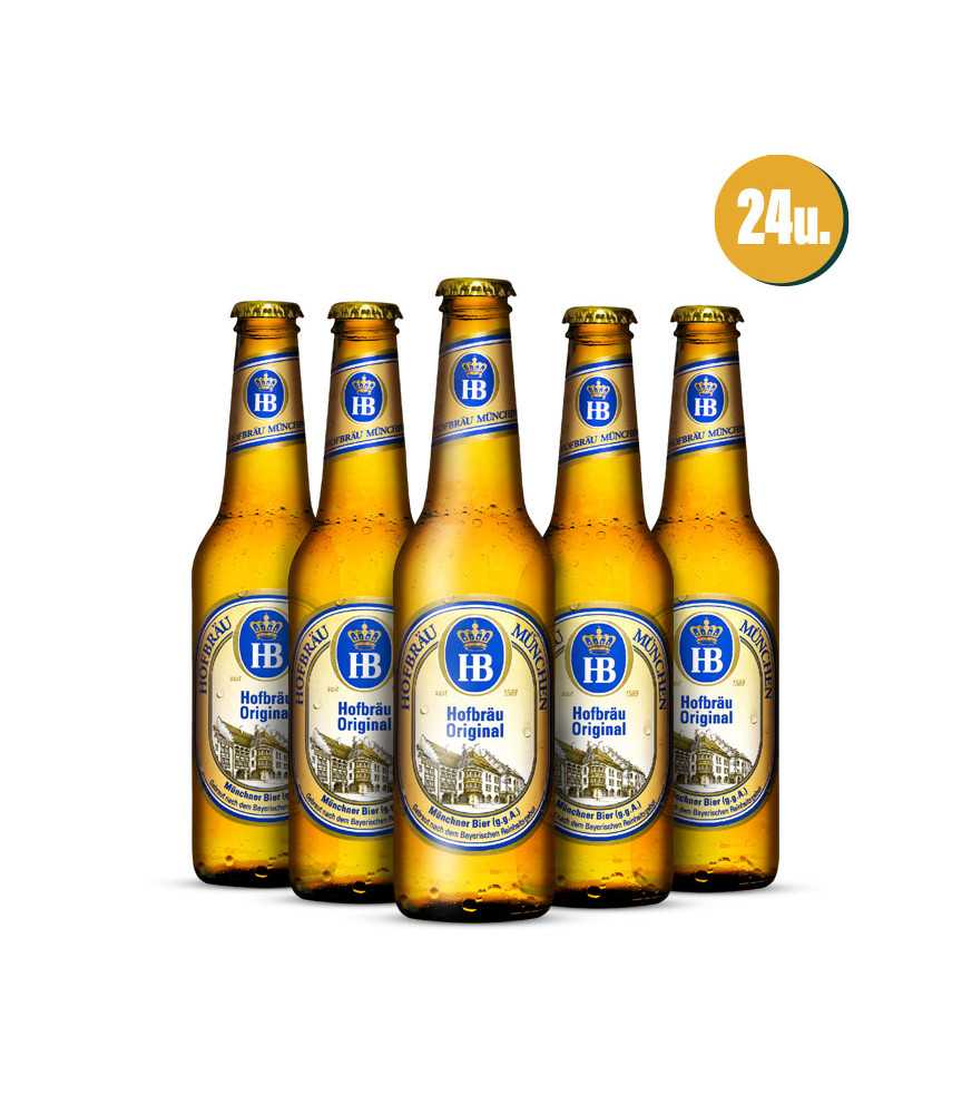 Cerveza HB Original en Caja de 24 botellas de 33cl