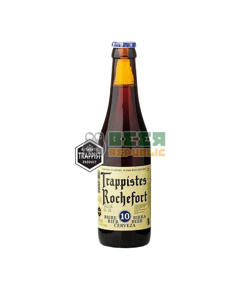 Trappistes Rochefort 10 de estilo Quadruppel con un 11,3% de alcohol.