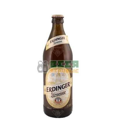 Erdinger Urweisse 50cl de estilo Weissbier con un 4,9% de alcohol.