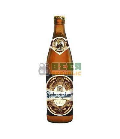 Weihenstephan Vitus 50cl de estilo Weizenbock con un 7,7% de alcohol.