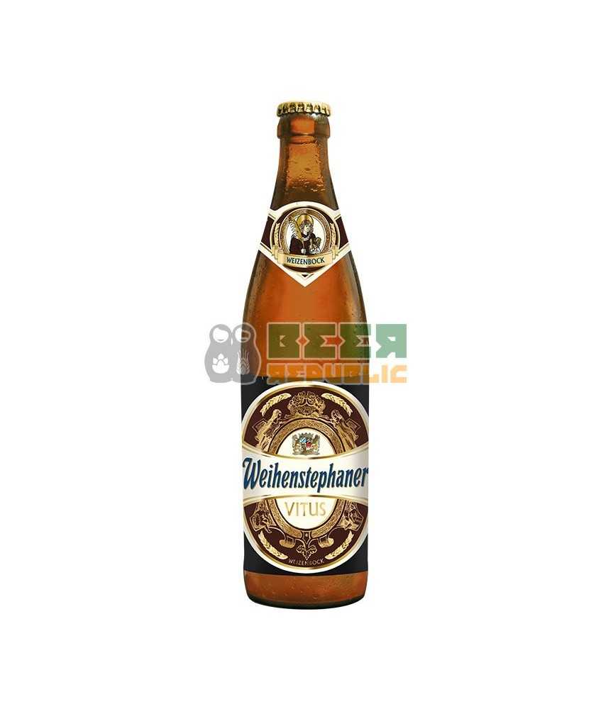 Weihenstephan Vitus 50cl de estilo Weizenbock con un 7,7% de alcohol.