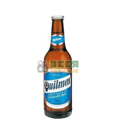 Cerveza Quilmes de estilo Lager con un 4,9% de alcohol.