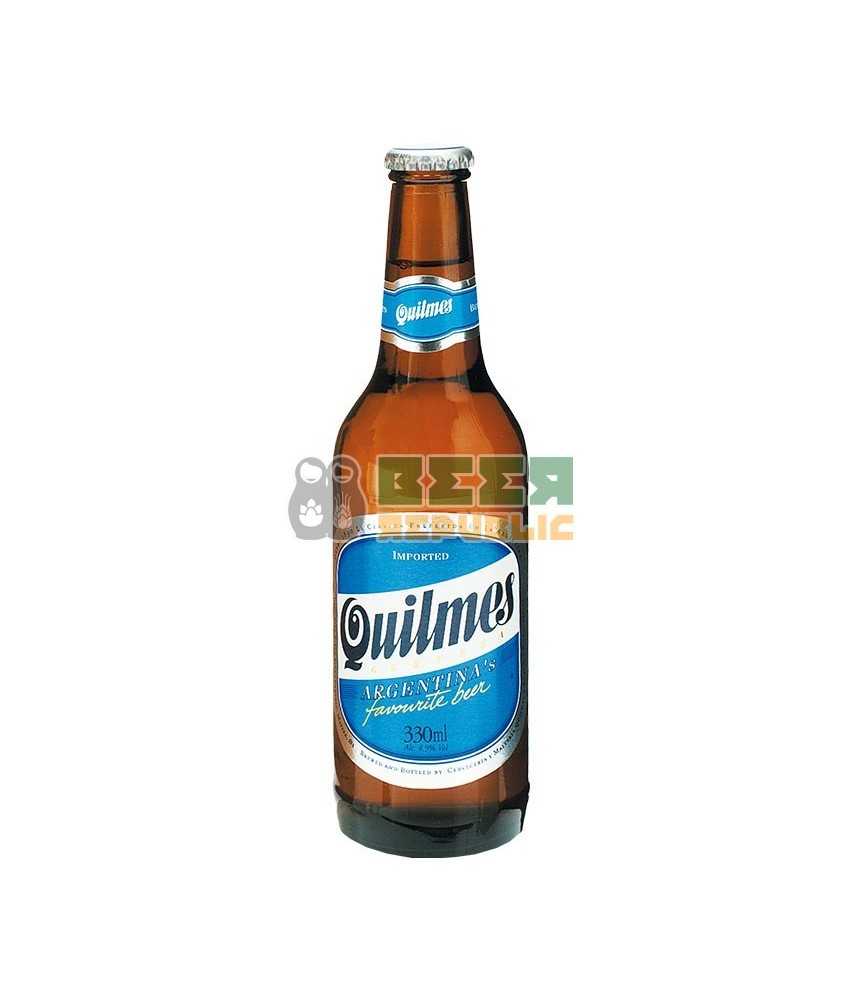 Cerveza Quilmes de estilo Lager con un 4,9% de alcohol.