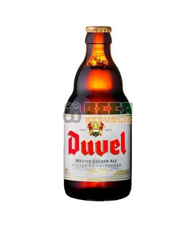 Duvel 33cl de estilo Belgian Strong Ale, con un 8,5% de alcohol.