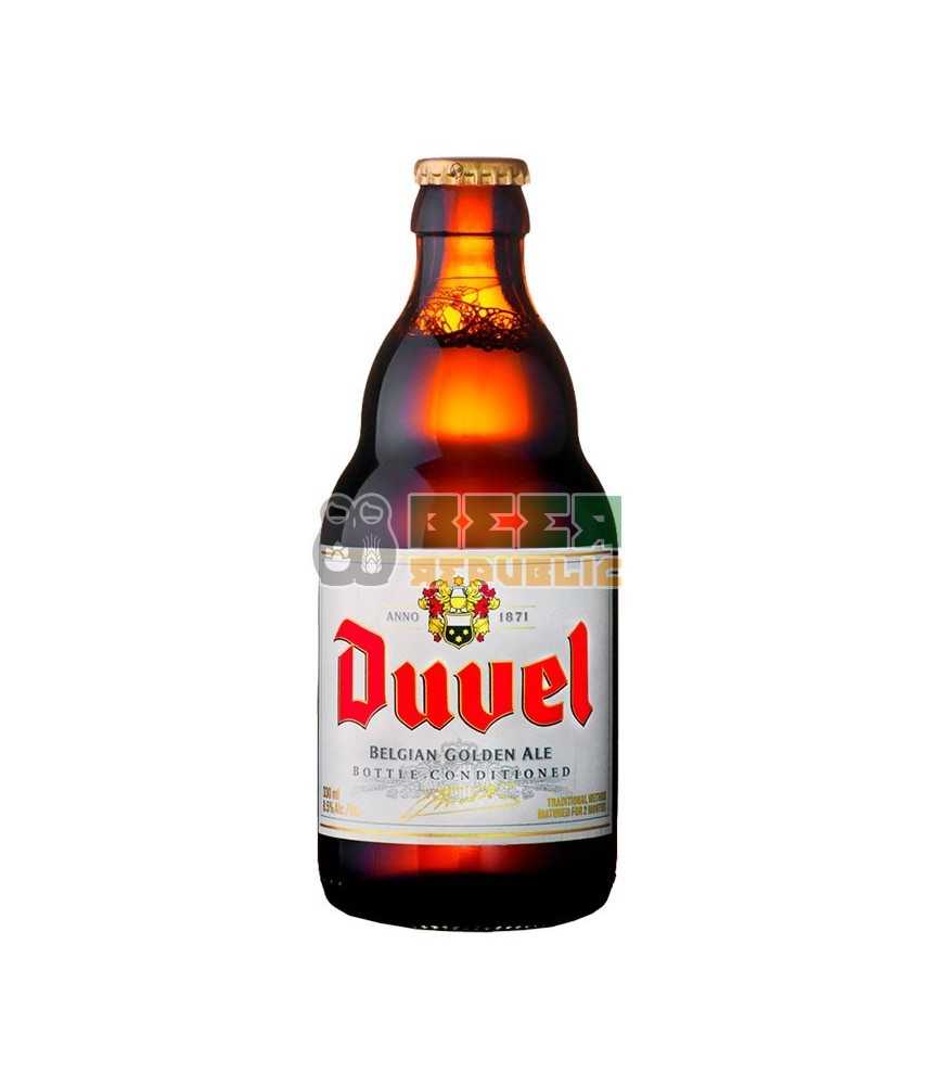 Duvel 33cl de estilo Belgian Strong Ale, con un 8,5% de alcohol.