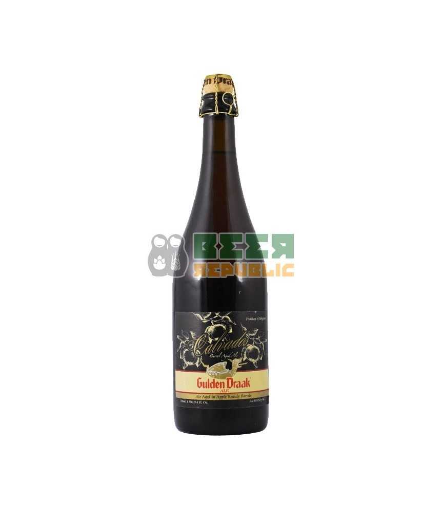 Cerveza Brew Master Calvados de Gulden Draak, de estilo Belgian Strong Ale y con un 10,5% de alcohol.