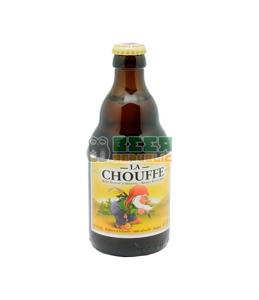 La Chouffe 33cl de estilo Belgian Strong Ale con un 8% de alcohol.