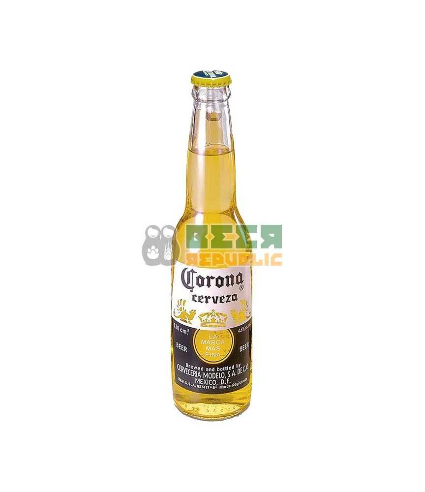 Cerveza Corona de 35cl, de estilo International Pale Lager con un 4,6% de alcohol.