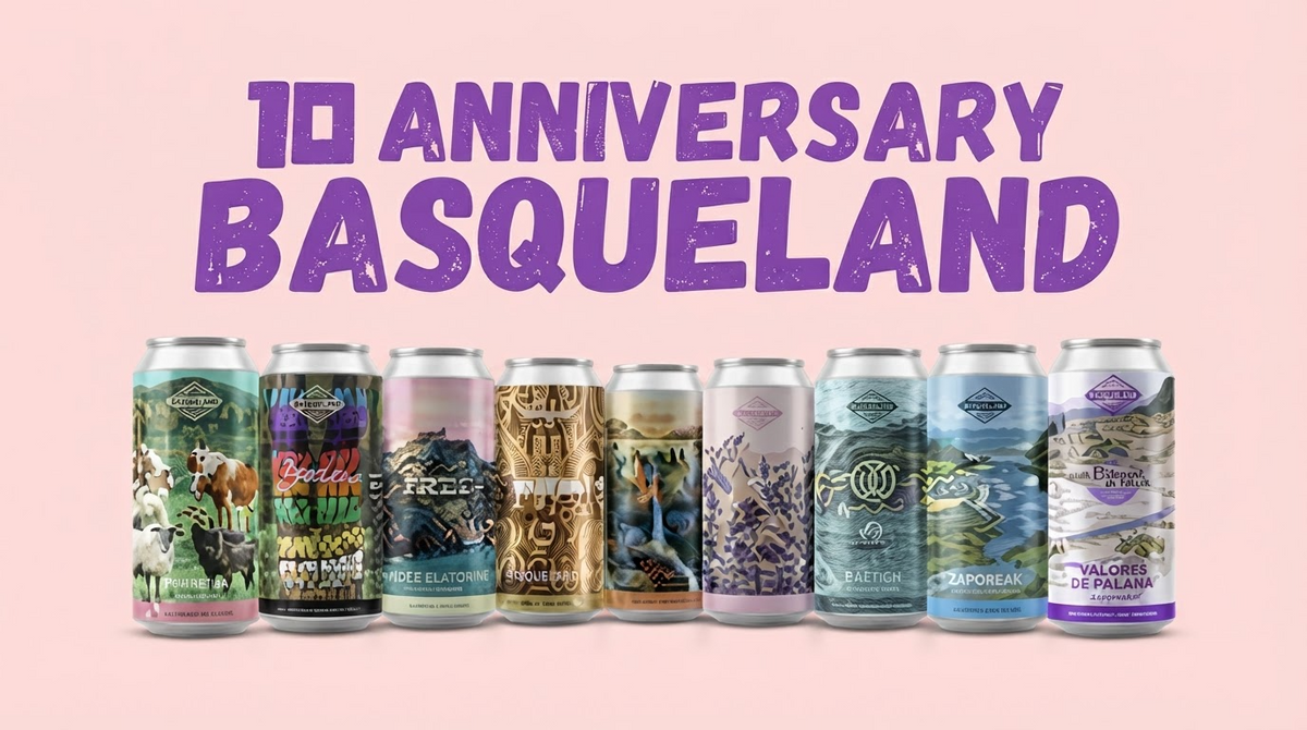Pack Aniversario Basqueland: 9 cervezas de edición limitada