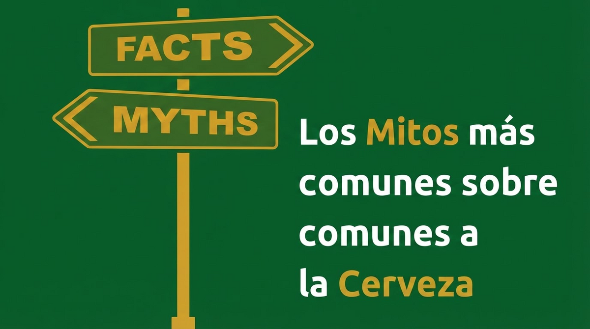 Los Mitos Más Comunes Sobre la Cerveza