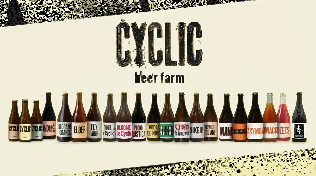 Cyclic Beer Farm: cerveza artesana farmhouse con fermentación mixta desde Barcelona