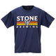 Camiseta Stone Brewing azul