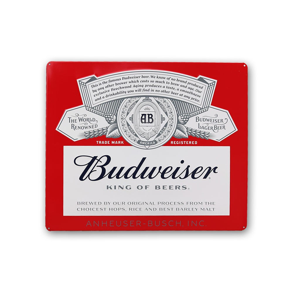 Placa Budweiser